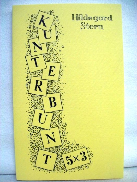 Stern, Hildegard:  Kunterbunt 5 x 3. 