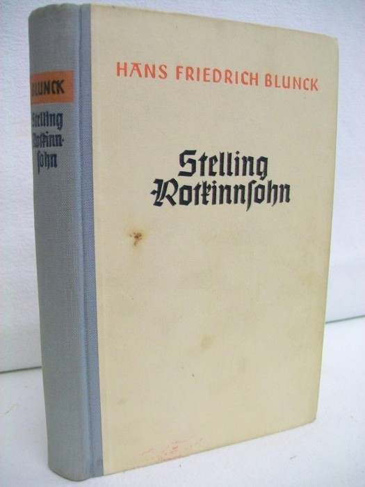 Blund, Hans Friedrich:  Stelling Rotfinnlohn. 