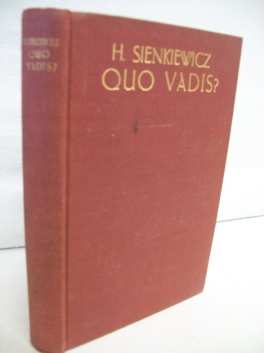 Sienkiewicz, Henryk:  Quo Vadis? Roman. 