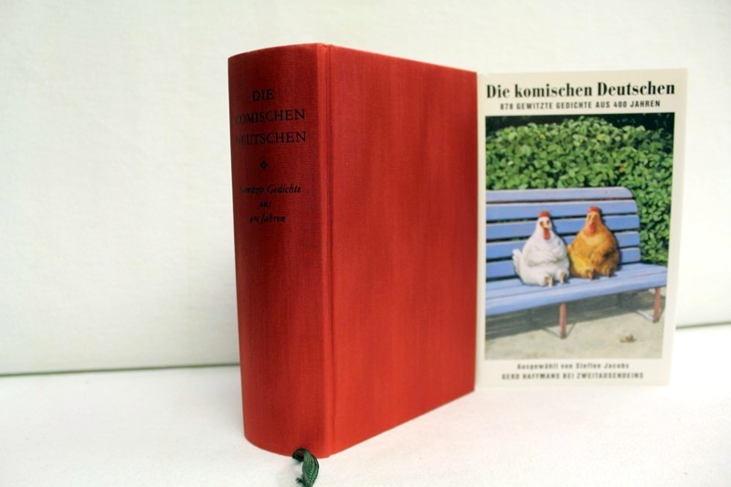 Jacobs, Steffen (Hrsg.):  Die komischen Deutschen. 878 gewitzte Gedichte aus 400 Jahren. 