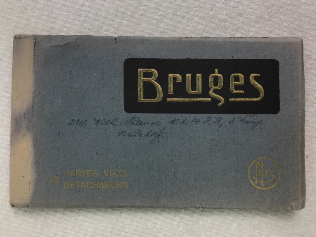 Thill, Ern. (Hrsg.):  Bruges. 12 Cartes vues Detachables. Zichtkarten. 