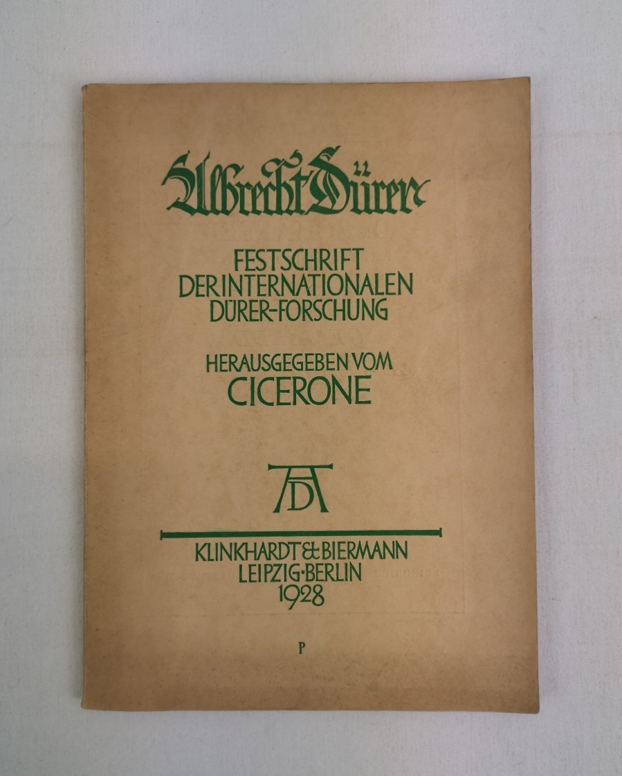Albrecht Dürer. Festschrift der Internationalen Dürer-Forschung.