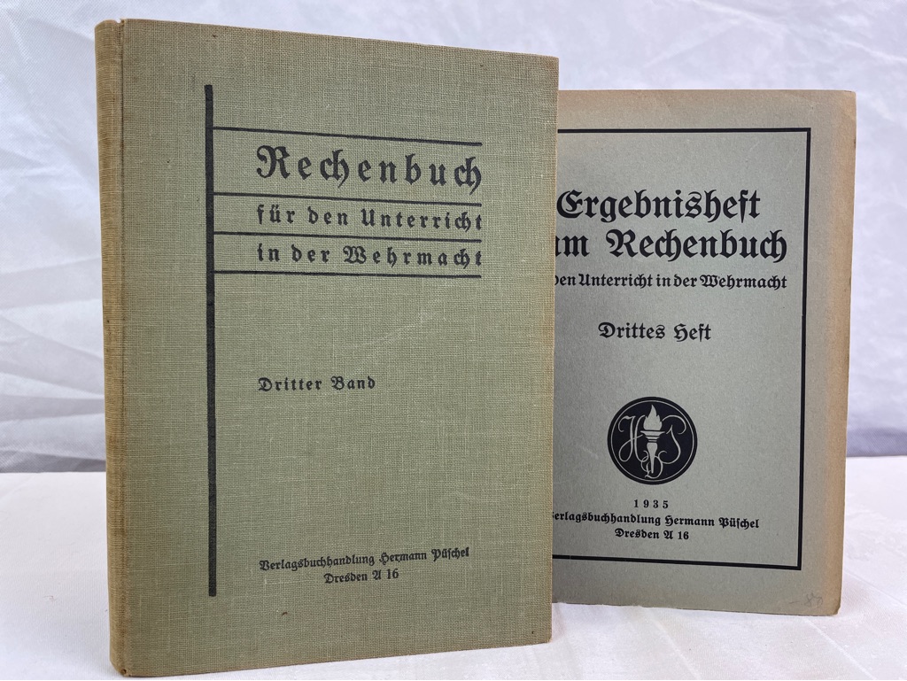 Schneider und Bergtold:  Rechenbuch fr den Unterricht in der Wehrmacht, Drittes Heft: Geometrie, . 