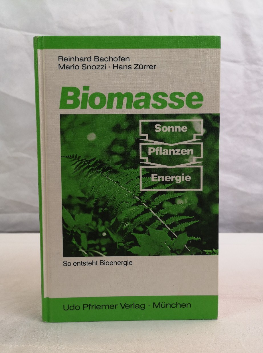 Bachofen, Reinhard, Hans Zrrer und Mario Snozzi:  Biomasse.  So entsteht Bioenergie. 