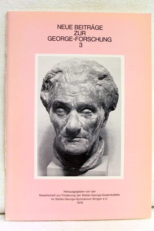 Diverse::  Neue Beitrge zur George-Forschung. Heft 3, 1978. 