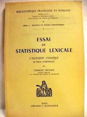 Mller, Charles:  Essai de statistique lexicale 