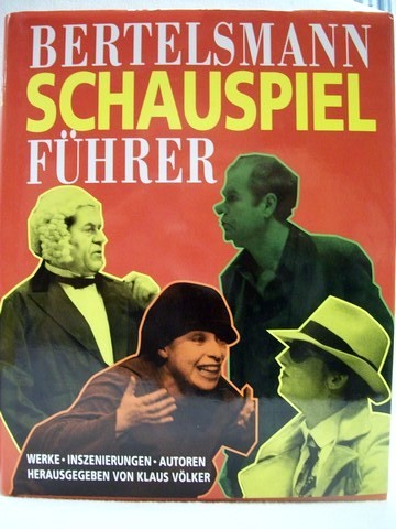 Vlker, Klaus [Hrsg.]:  Bertelsmann-Schauspielfhrer 