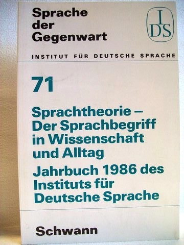Wimmer, Rainer [Hrsg.]:  Sprachtheorie; 71 