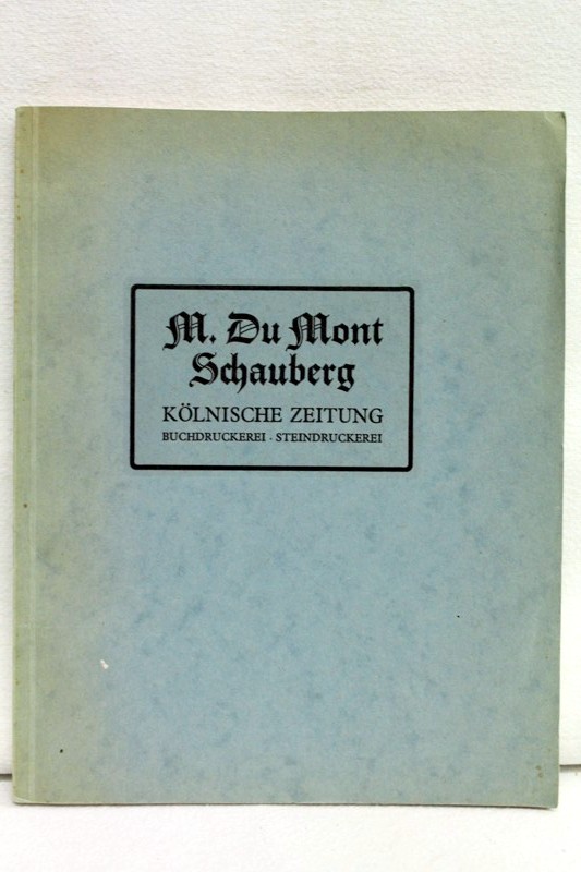 M.Du Mont Schauberg,  Kölnische Zeitung