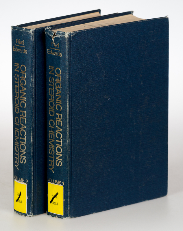 Fried, John and John A. (Edts.) Edwards:  Organic Reactions in Stereoid Chemistry. Vol. I+II. [2 Vols.]. 