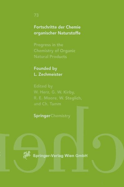 Fukai, T. and T. Nomura:  Fortschritte der Chemie organischer Naturstoffe. Progress in the Chemistry of Organic Natural Products. Monatshefte fr Chemie / Chemical Monthly, 