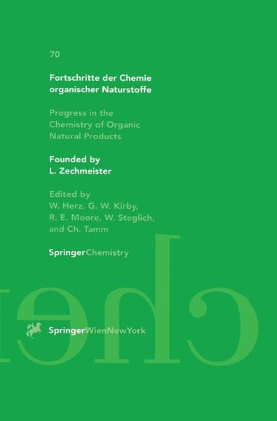 Cavé, A. et. al.:  Fortschritte der Chemie organischer Naturstoffe. Progress in the Chemistry of Organic Natural Products. Monatshefte für Chemie / Chemical Monthly, 