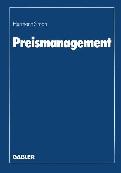 Simon, Hermann:  Preismanagement. 