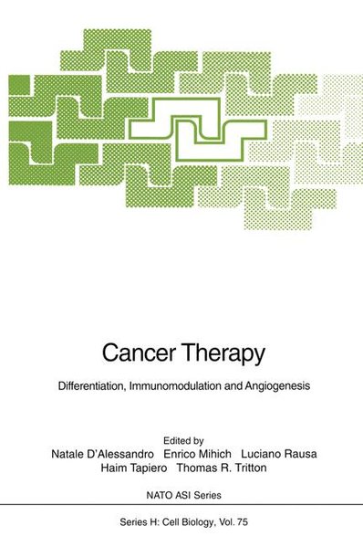 D`Alessandro, Natale, Enrico Minich and Luciano Rausa (Eds.):  Cancer Therapy: Differentiation, Immunomodulation and Angiogenesis. (= NATO ASI Series: Series H, Cell biology ; Vol. 75) 