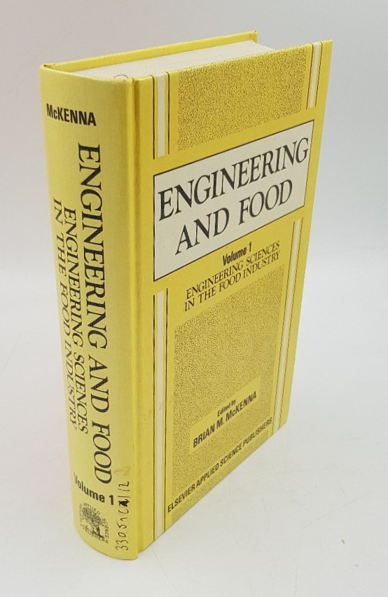 McKenna, Brian M. (Ed.):  Engineering and Food: Engineering Sciences in the Food Industry. Proceedings of the Third Intern. Congress on Engineering and Food held beween 26 and 28 September 1983 at Trinity College, Dublin, Ireland. 