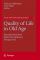 Quality of Life in Old Age: International and Multi-Disciplinary Perspectives.  (=Social Indicators Research Series; Vol. 31). - Heidrun Mollenkopf, Alan Walker (Edts.)