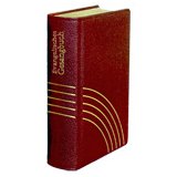 Evangelisches Gesangbuch (Pfalz) Goldschnitt, Ledereinband, Regenbogen weinrot 2007