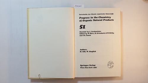 Fortschritte der Chemie organischer Naturstoffe Teil: Vol. 51.(Progress in the Chemistry of Organic Natural Products) - Diverse