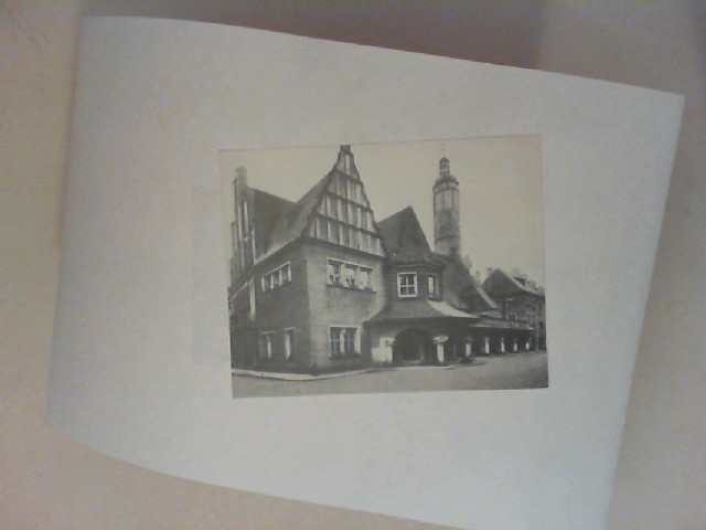 Mhl (Bamberg):  Das Rathaus in Lwenberg [schwarz-wei-Postkarte] 