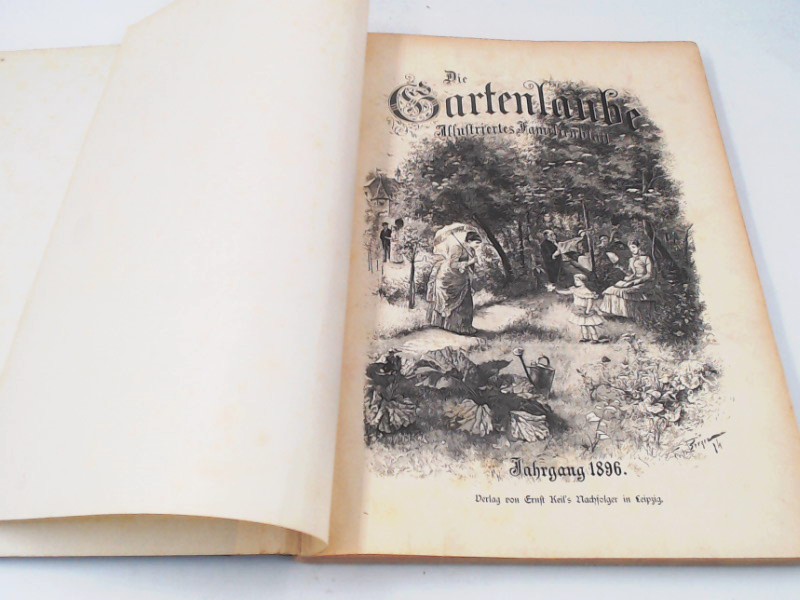 Keil, Ernst (Begrnder):  Die Gartenlaube. Illustrirtes Familienblatt. Jahrgang 1896. 1. Quartalsband. No. 1 - No. 13 in einem Band. 