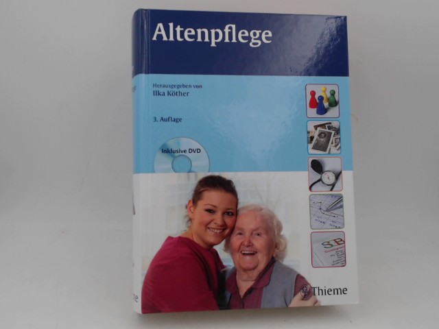 Kther, Ilka (Hg.):  Altenpflege. [DVD fehlt, dafr liegt bei: CD 2 von ISBN 3-13-139131-6: Thiemes Altenpflege Kapitel 10-20) 172 Tabellen 