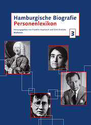 Hamburgische Biografie. Personenlexikon: Hamburgische Biografie 3. Personenlexikon - Hg. von Franklin Kopitzsch und Dirk Brietzke