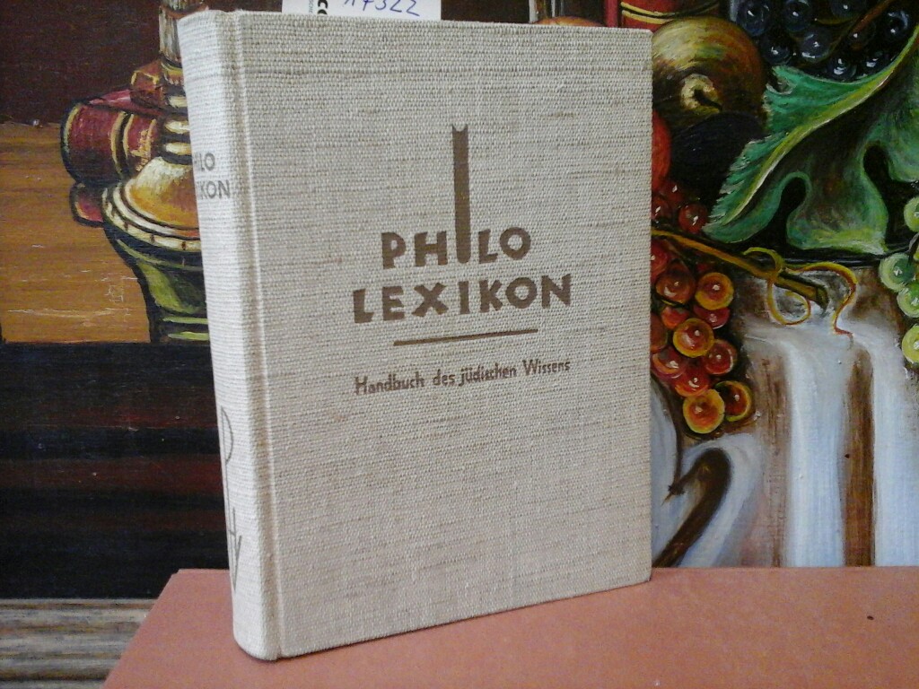  PHILO-LEXIKON. Handbuch des jdischen Wissens. (16.-21.Ts.)