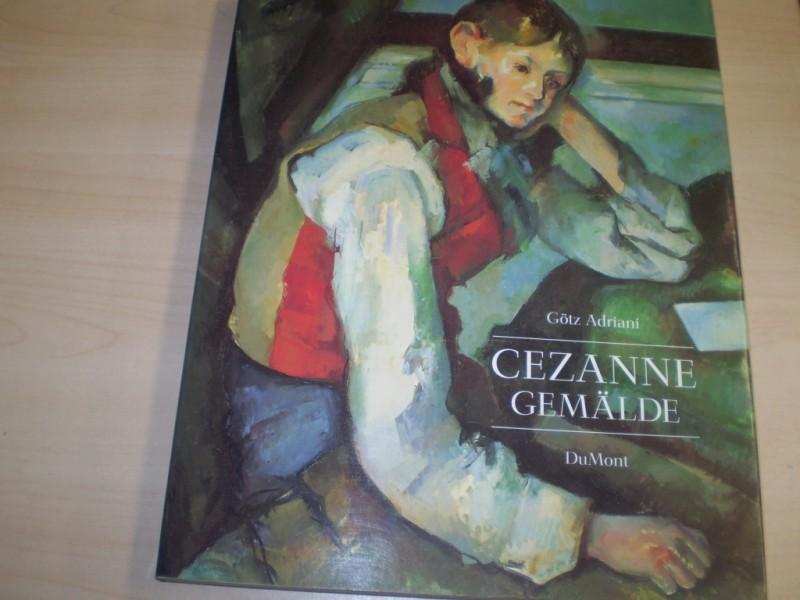 Adriani, Gtz: Cezanne. Gemlde. Mit einem Beitrag zur Rezeptionsgeschichte von Walter Feilchenfeldt.  Katalog der Ausstellung Tbingen 1993. EA.