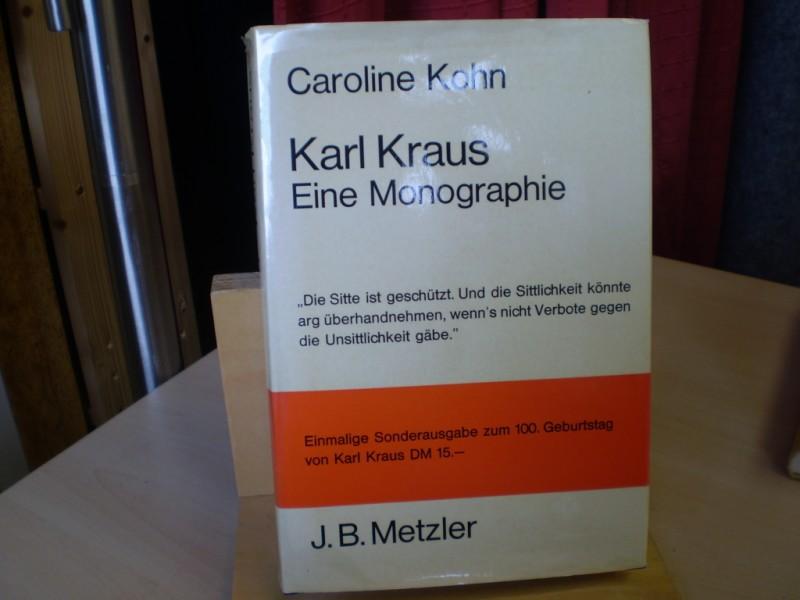Karl Kraus. Dt. EA.