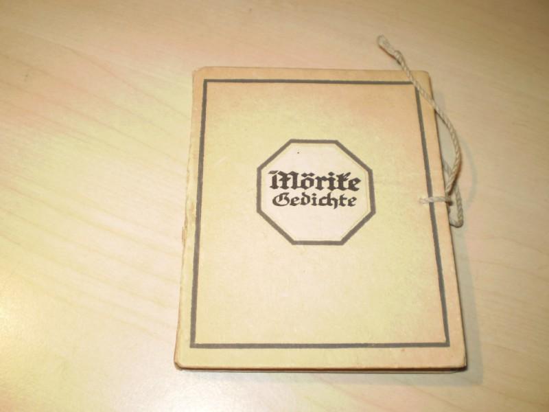 Mrike, (Eduard): Gedichte. Geschrieben und auf Stein gezeichnet von Ida Berisch. 1. Auflage.