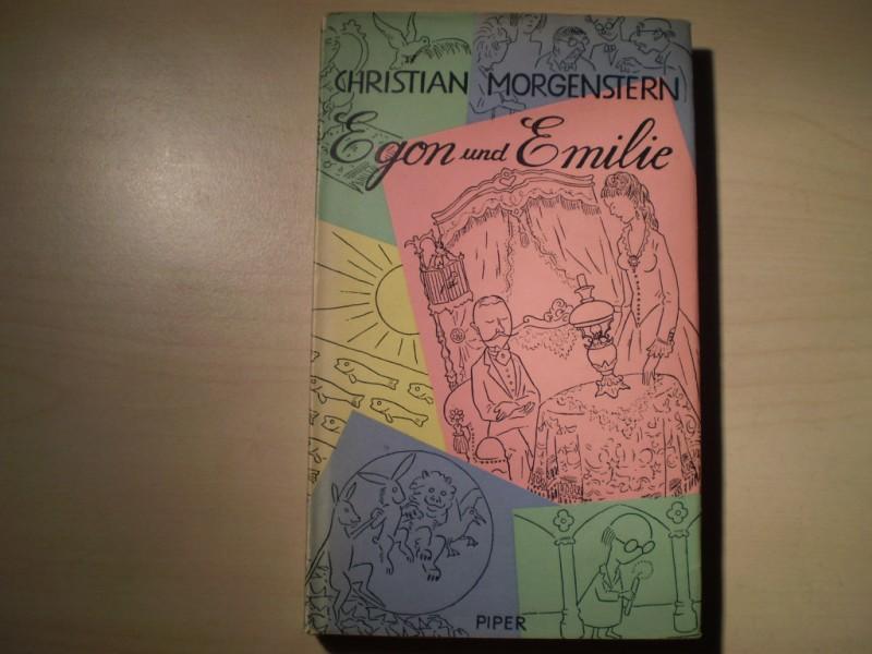 Morgenstern, Christian: Egon und Emilie. Neuausgabe der Grotesken und Parodien. EA.