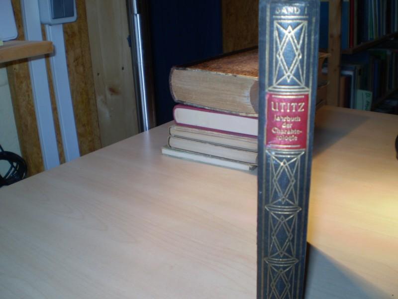 Utitz, Emil (Hg.): Jahrbuch der Charakterologie. I. Jahrgang (1924. EA.)