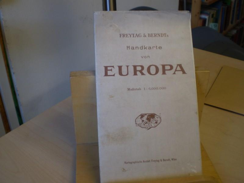 Freytag & Berndts: Handkarte von Europa. Mastab 1 : 6. 000. 000.
