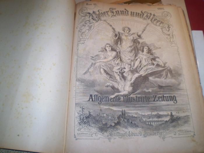  Ueber Land und Meer. ALLGEMEINE ILLUSTRIERTE ZEITUNG. Band 45; 46. 1881.