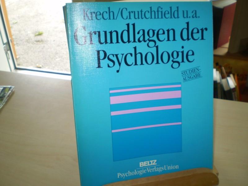 Krech, David, Richard S. Crutchfield Norman Benesch Hellmuth Livson u. a.: Grundlagen der Psychologie.