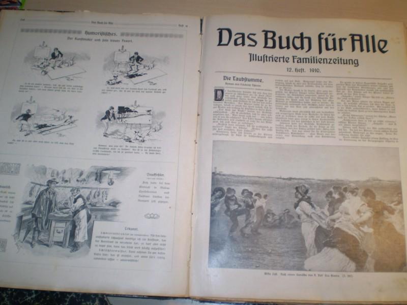  DAS BUCH FR ALLE. Illustrierte Familienzeitung. Chronik der Gegenwart.  45. Jahrgang,Heft 1-28 komplett.