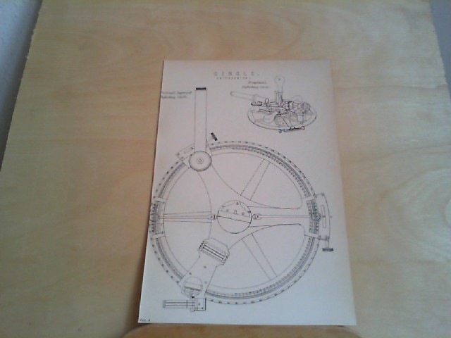  Grafik - CIRCLE ASTRONOMICAL. 1 Grafik-Holzschnitt, aus 