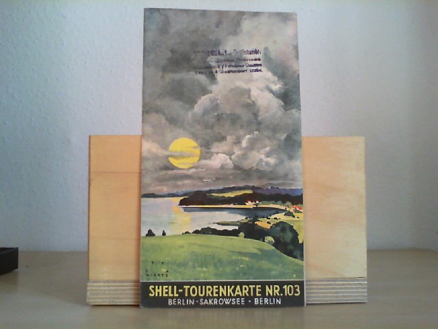 Shell-Tankstellen Reisedienst (Hrsg.): Shell-Tourenkarte Nr. 103; Berlin - Sakrowsee - Berlin.