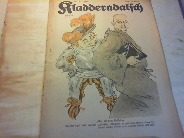  Kladderadatsch. 1925. Nr. 4,  78. Jahrgang