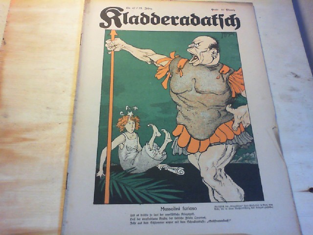 Kladderadatsch. 1925. Nr. 47,  78. Jahrgang