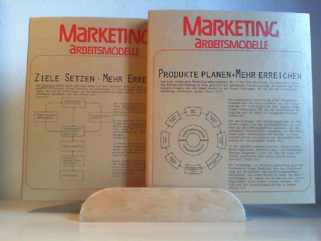 Lettau, Hans-Georg und Malte W. Wilkes: Marketing Arbeitsmodelle. Ziele setzen - Mehr erreichen; Produkte planen -mehr erreichen. 2 Bnde.