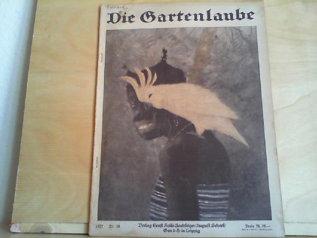  DIE GARTENLAUBE. 1922,  Heft 39.