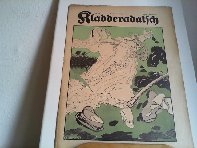  Kladderadatsch. 20.07.1912. 65. Jahrgang. Nr. 29. Humoristisch-satirisches Wochenblatt.