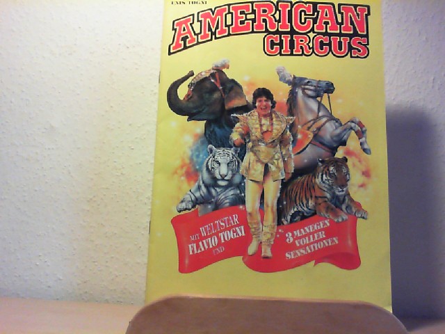 American Circus. Produces by Enis Togni. Programm Magazin.