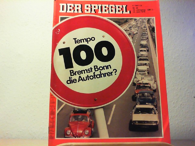  Der Spiegel. 25. Juni 1979, 33. Jahrgang. Nr. 26. Das deutsche Nachrichtenmagazin.