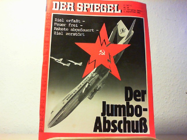  Der Spiegel. 5. September 1983, 37. Jahrgang. Nr. 36. Das deutsche Nachrichtenmagazin.