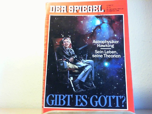 Der Spiegel. 17. Oktober 1988, 42. Jahrgang. Nr. 42. Das deutsche Nachrichtenmagazin.