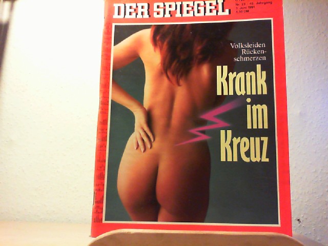  Der Spiegel. 3. Juni 1991, 45. Jahrgang. Nr. 23. Das deutsche Nachrichtenmagazin.