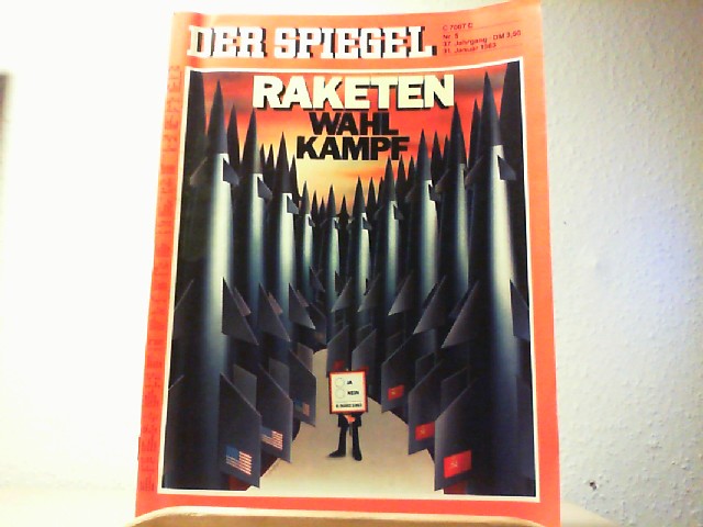  Der Spiegel.31. Januar 1983, 37. Jahrgang. Nr. 5. Das deutsche Nachrichtenmagazin.