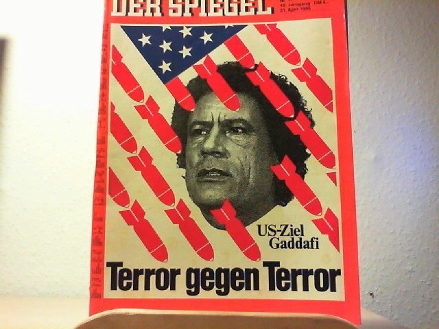  Der Spiegel. 21. April 1986, 40. Jahrgang. Nr. 17. Das deutsche Nachrichtenmagazin.